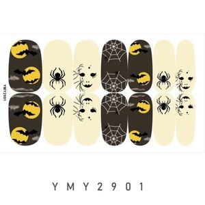 $1 HALLOWEEN NAIL STICKER WRAPS. NEW. $1 WITH ANY $10 ORDER OR MORE